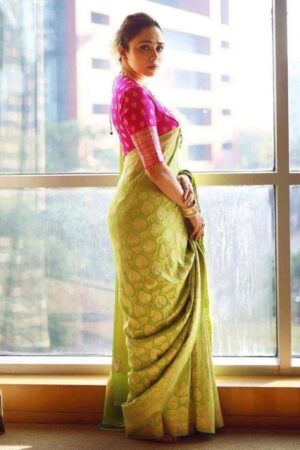KP Soft Silk Soft Lichi Silk Jacquard Worked Saree Collection Rehmat Boutique