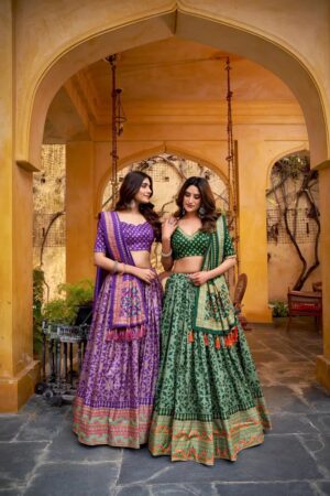 Taraa L 1201 Tasar Silk Wedding Lehenga Choli Collection Rehmat Boutique
