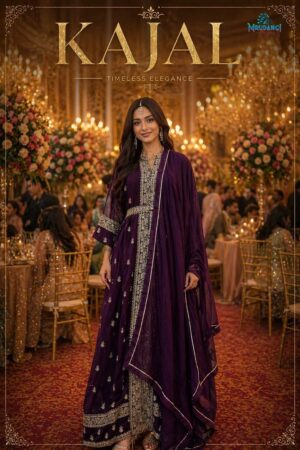 Mrudangi Kajal Georegette Designer Gown Collection Rehmat Boutique
