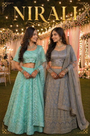 Mrudangi Nirali Net Designer Lehenga Choli Collection Rehmat Boutique