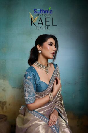 Sethnic Kael Rare Tissue Banarasi Silk Saree Collection Rehmat Boutique