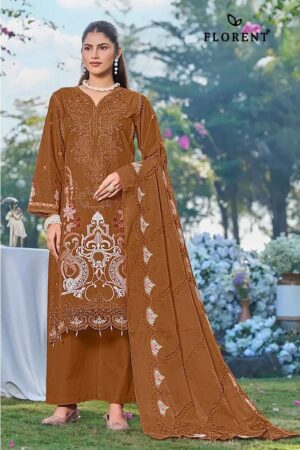 Florent 1076 A To D Cotton Embroidered Pakistani Salwar Kameez Rehmat Boutique
