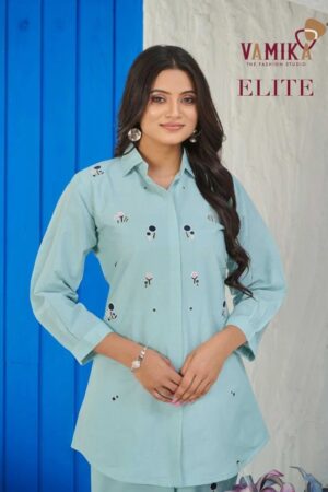 Vamika Elite Cotton Casual Wear Co Ord Set Collection Rehmat Boutique