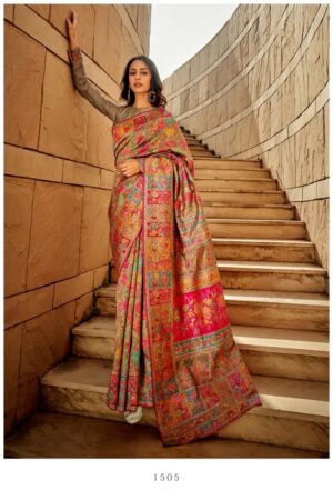 Kashmiri 1500 Modal Traditional Wear Saree Collection Rehmat Boutique