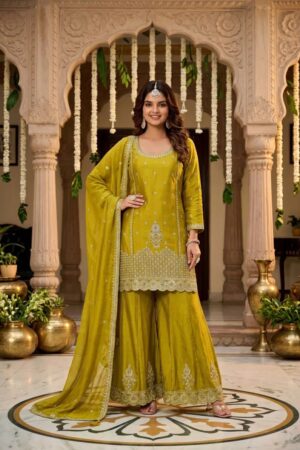 Roohaa Vol 8 Chinon Silk Designer Salwar Kameez Collection Rehmat Boutique