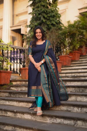 Sa Kajal Kanchi Cotton Kurti With Dupatta Rehmat Boutique