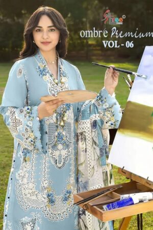 Shree Ombre 4195 To 4200 Kota Doriya Cotton Pakistani Suit Rehmat Boutique