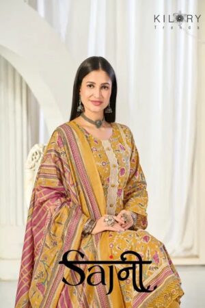 Kilory Sajni Lawn Cotton Printed Salwar Kameez Collection Rehmat Boutique