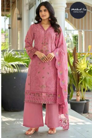Mehboob Tex Elaf Vol 4 Embroidered Salwar Kameez Collection Rehmat Boutique