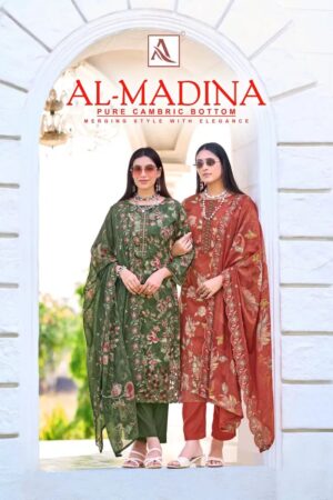 Alok Al Madina Vol 2 Cotton Printed Dress Material Collection Rehmat Boutique