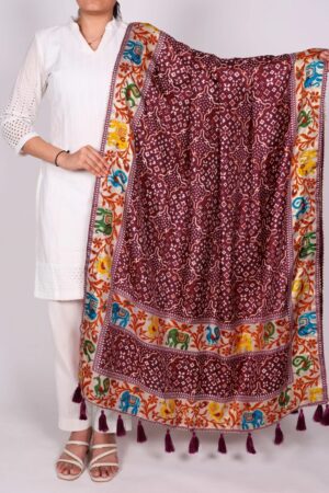 Taraa L 4014 Tasar Silk Printed Dupatta Collection Rehmat Boutique