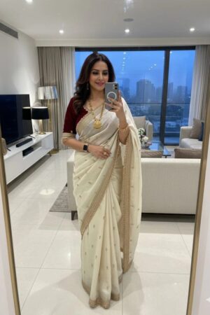 Bt 1309 Soft Fandy Silk Sequence Designer Saree Collection Rehmat Boutique