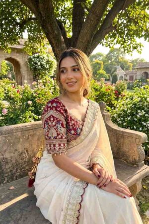 Kc 2127 Rangoli Silk Embroidery Worked Wedding Sarees Best Price Rehmat Boutique