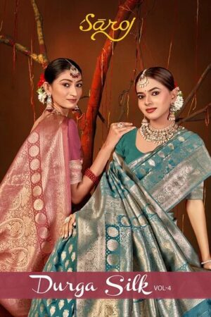 Saroj Durga Silk Vol 4 Soft Silk Traditional Saree Collection Rehmat Boutique