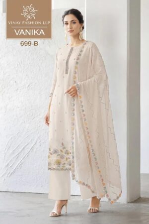 Vinay Kuleesh Vanika Mul Chanderi Designer Salwar Kameez Rehmat Boutique