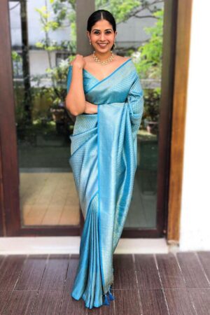 Soft Silk 4049 Lichi Silk Traditional Saree Collection Rehmat Boutique