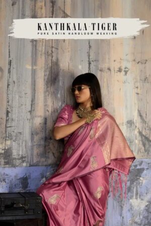 Rajtex Kanthkala Tiger Weaving Silk Handloom Saree Collection Rehmat Boutique
