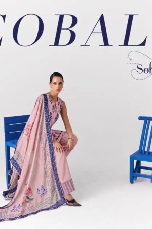 Kimora Sohni Cobalt Vol 73 Printed Salwar Kameez Collection Rehmat Boutique