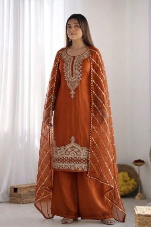 NS 892 Designer Embroidery Pakistani Readymade Suits Collection Rehmat Boutique