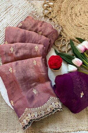 Vt 862 T Chiffon Silk Sequence Worked Designer Saree Collection Rehmat Boutique