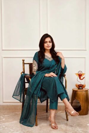 Navya Kurti 257 Daily Wear Kurti With Bottom Dupatta Rehmat Boutique