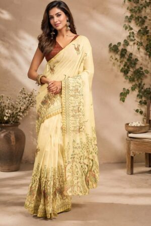 Meera 339 Cotton Printed Ready to Wear Saree Collection Rehmat Boutique