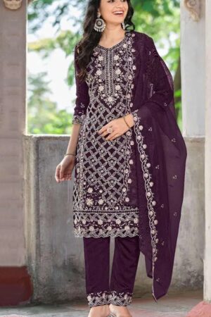 Mah E Rooh 4233 A To D Chiffon Pakistani Salwar Kameez Rehmat Boutique