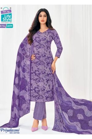 Mcm Priyalaxmi Vol 40 Cotton Printed Dress Material Rehmat Boutique