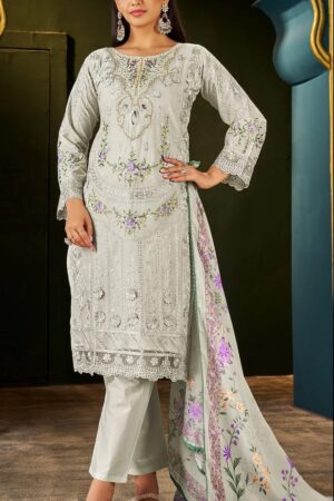 Elan E 40 Cotton Embroidered Readymade Salwar Suits Rehmat Boutique