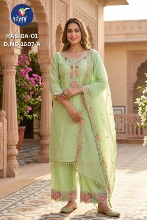 Vitara Rasida Vol 1 Beads Work Readymade Salwar Suit Rehmat Boutique