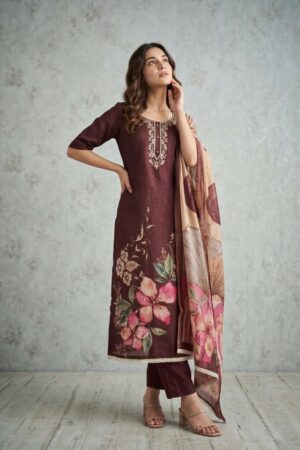 Roohaa Vol 29 Cotton Hand Work Kurti Bottom With Dupatta Rehmat Boutique