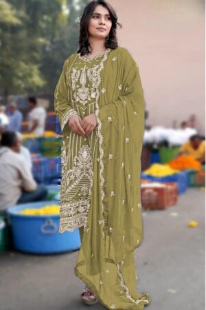 Mah E Rooh 5247 A To D Chiffon Embroidered Pakistani Suits Rehmat Boutique