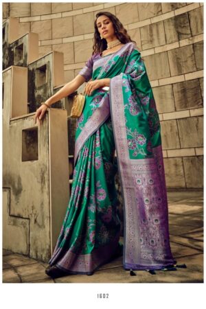 Brasso 1600 Satin Brasso Traditional Wear Saree Collection Rehmat Boutique