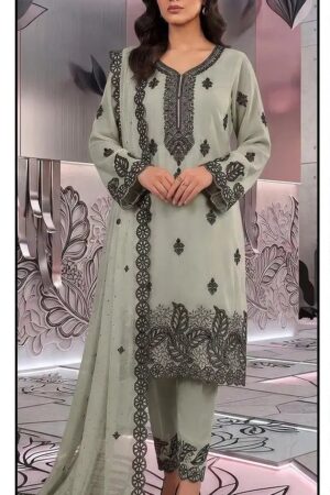 Hoor Tex 848 A To D Georgette Embroidered Readymade Salwar Suits Rehmat Boutique