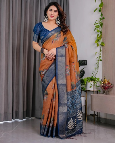 1780933121 Sh LJ 15 Handloom Pure Linen Saree Collection Rehmat Boutique Sh LJ 15 Handloom Pure Linen Saree Collection Rehmat Boutique