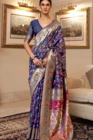 Soft Silk 008 Pashmina Kashmiri Saree Collection Rehmat Boutique