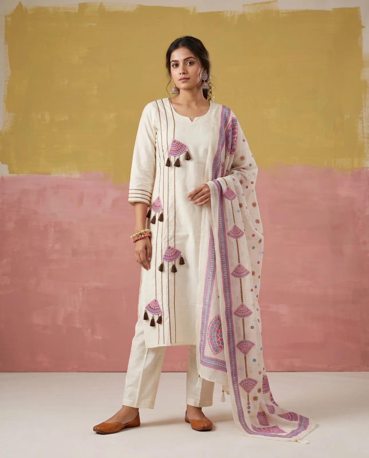1781147810 Nisha 1029 Festive Wear Cotton Kurti With Bottom Dupatta Rehmat Boutique Nisha 1029 Festive Wear Cotton Kurti With Bottom Dupatta Rehmat Boutique