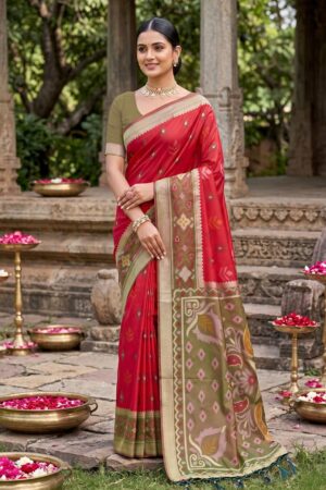 Ast Navya Silk Vol 6 Pochampalli Saree Collection Rehmat Boutique