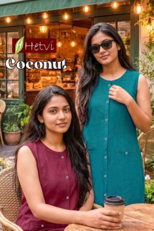 Hetvi Coconut Silk Daily Wear Kurti Online at Best Prices Rehmat Boutique