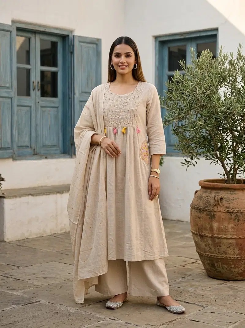 1781532514 Nisha K 1046 Embroidered Kurti With Bottom Dupatta Rehmat Boutique Nisha K 1046 Embroidered Kurti With Bottom Dupatta Rehmat Boutique