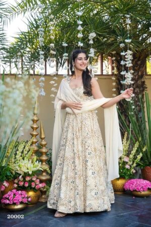 Clora Vol 20 Digital Printed Long Gown With Dupatta Rehmat Boutique
