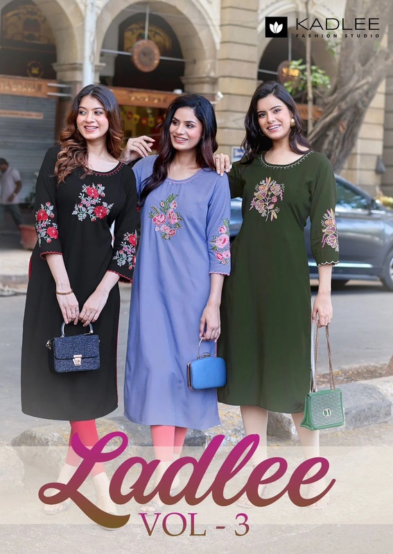 1781625389 Kadlee Ladlee Vol 3 Thread Work Kurti Collection Rehmat Boutique Kadlee Ladlee Vol 3 Thread Work Kurti Collection Rehmat Boutique