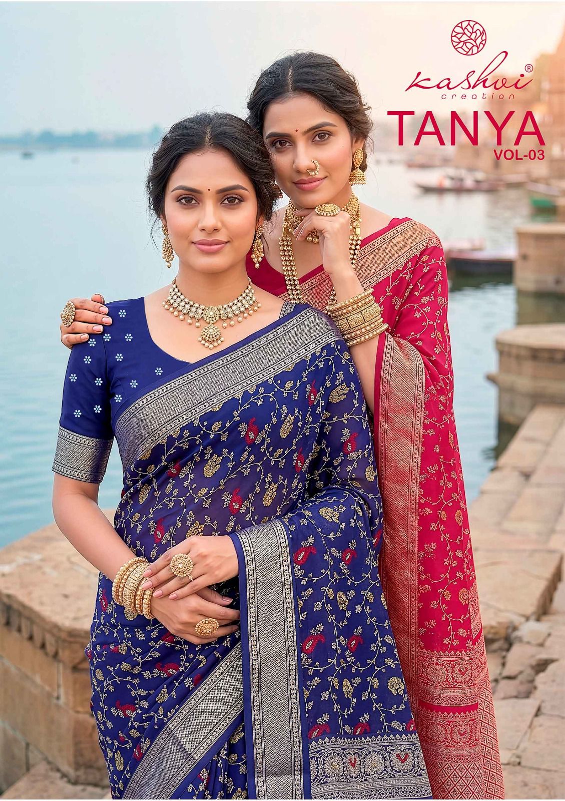 1781669756 Kashvi Tanya Vol 3 Dull Moss Saree Collection Rehmat Boutique Kashvi Tanya Vol 3 Dull Moss Saree Collection Rehmat Boutique