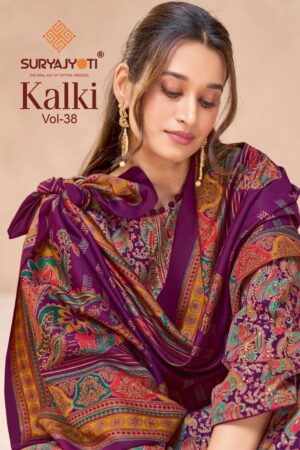 Suryajyoti Kalki Vol 38 Printed Dress Material Collection Rehmat Boutique
