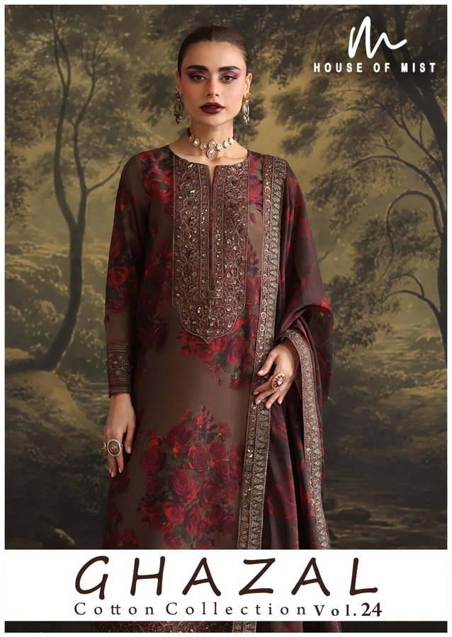 1781798431 House Of Mist Ghazal Vol 24 Karachi Cotton Readymade Dress Rehmat Boutique House Of Mist Ghazal Vol 24 Karachi Cotton Readymade Dress Rehmat Boutique