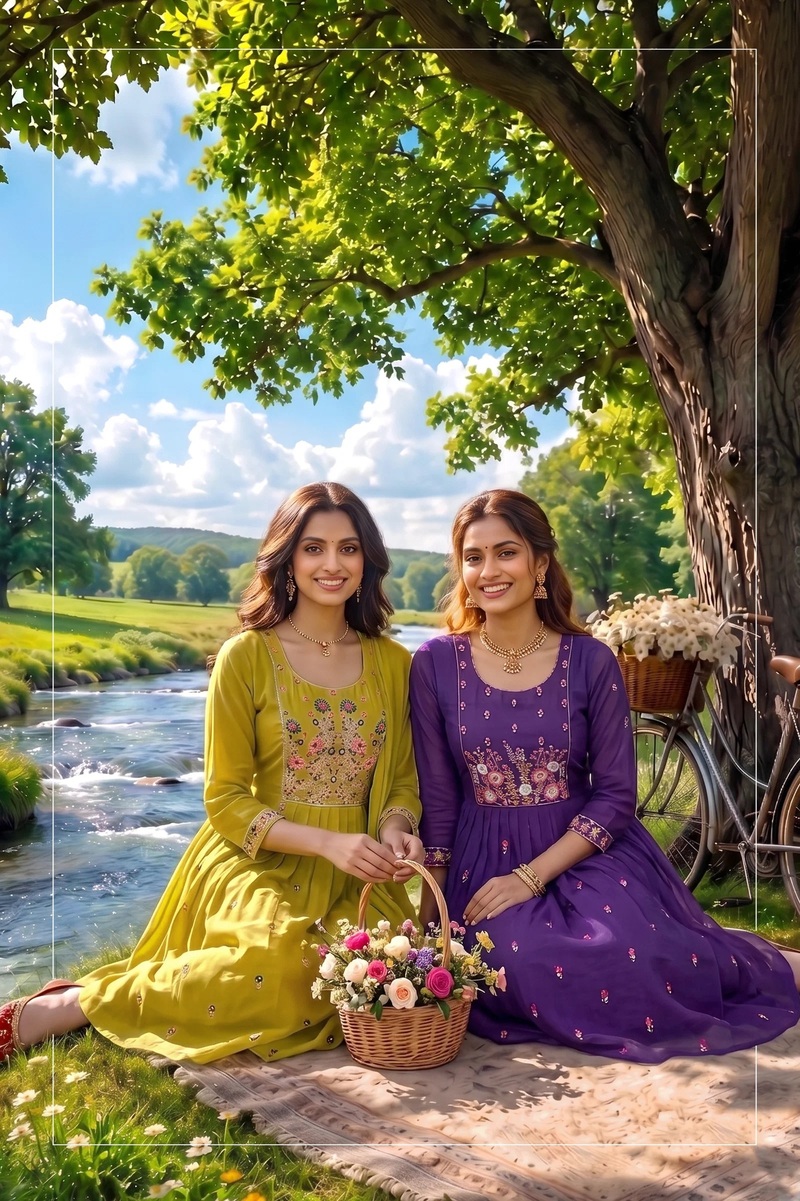 1781843844 Siddhi Vol 8 Mal Chanderi Anarkali Kurti Set Collection Rehmat Boutique Siddhi Vol 8 Mal Chanderi Anarkali Kurti Set Collection Rehmat Boutique