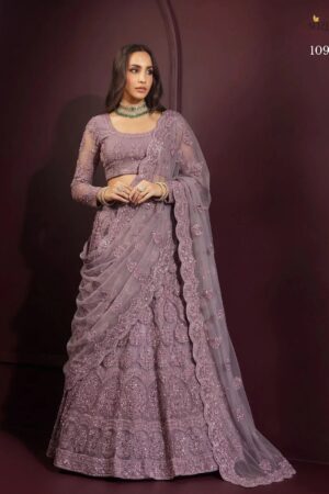 Alizeh 1091 To 1095 Net Designer Lehenga Choli Collection Rehmat Boutique