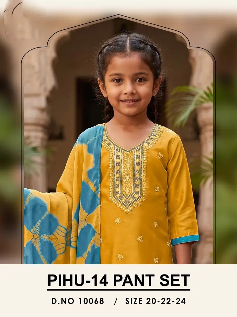 1781969771 Pihu 10068 Roman Silk Kids Kurti Set Collection Rehmat Boutique Pihu 10068 Roman Silk Kids Kurti Set Collection Rehmat Boutique