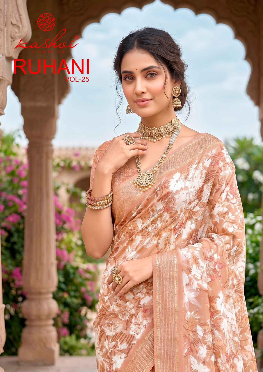 1782013226 Kashvi Ruhani Vol 25 Dull Moss Printed Saree Collection Rehmat Boutique Kashvi Ruhani Vol 25 Dull Moss Printed Saree Collection Rehmat Boutique