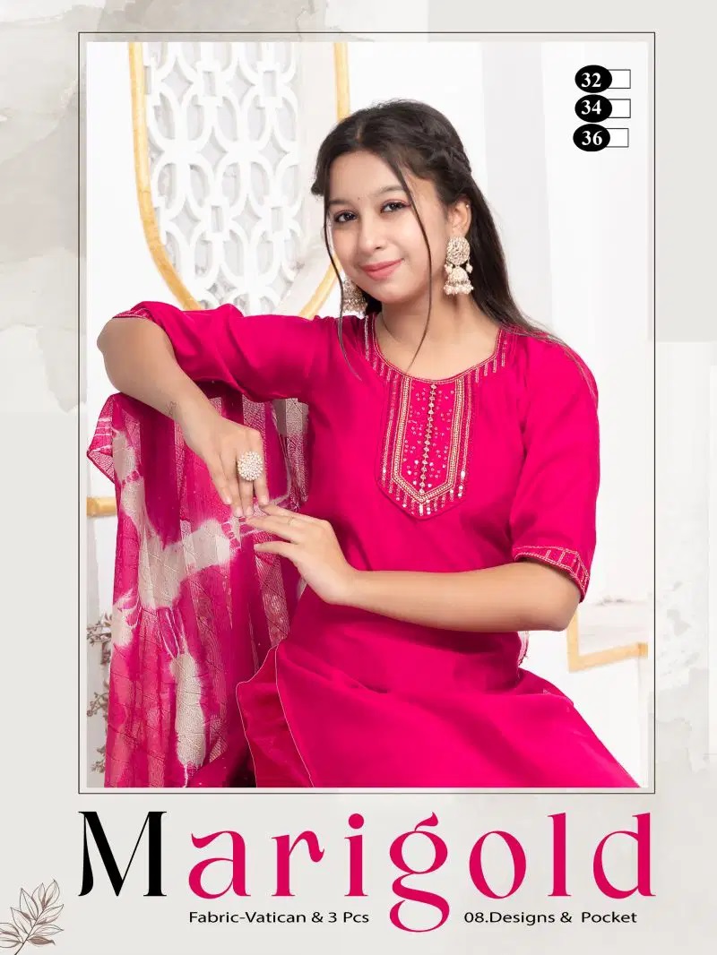 1782273699 Marigold Vartican Plain Girls Kurti Bottom With Dupatta Collection Rehmat Boutique Marigold Vartican Plain Girls Kurti Bottom With Dupatta Collection Rehmat Boutique
